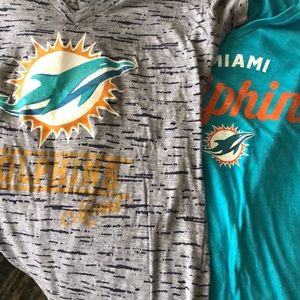 2 dolphins shirts
